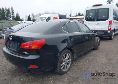 2008 Lexus Is 250 z USA, uszkodzony, nr VIN JTHBK262385053800